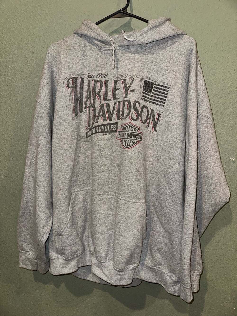 Space Coast Harley-Davidson Palm Bay Florida Graphic Pullover Hoodie